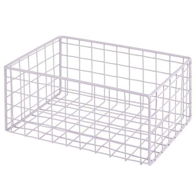 DEPOSIT ÚLOŽNÝ KOVOVÝ KOŠ 26 X 17 CM - SV. FIALOVÁ