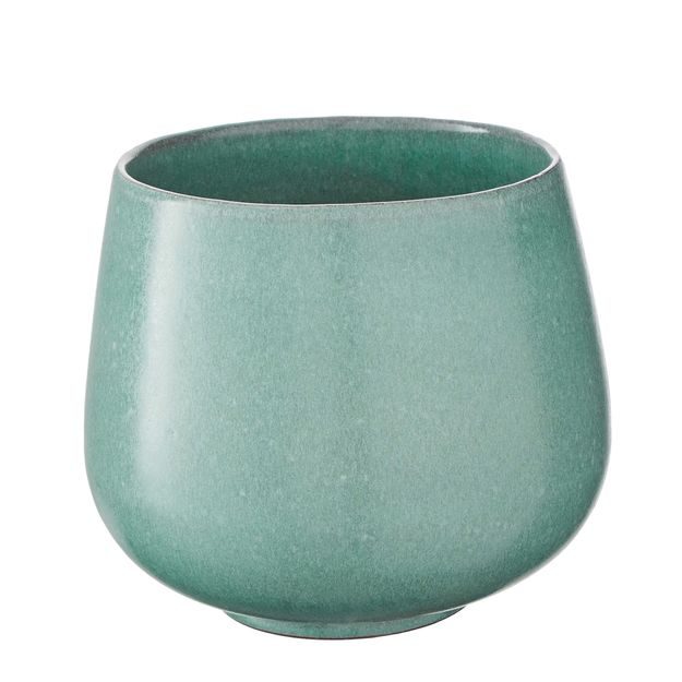 LINO KVĚTINÁČ 18 CM - TYRKYSOVÁ