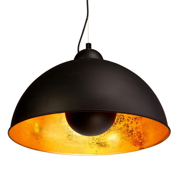 SATELLIGHT ZÁVĚSNÁ LAMPA - ČERNÁ/ZLATÁ