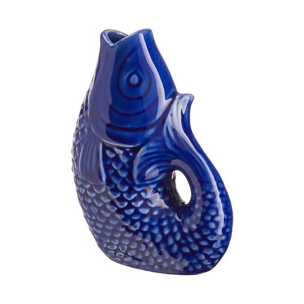 KOI VÁZA 12 CM - MODRÁ