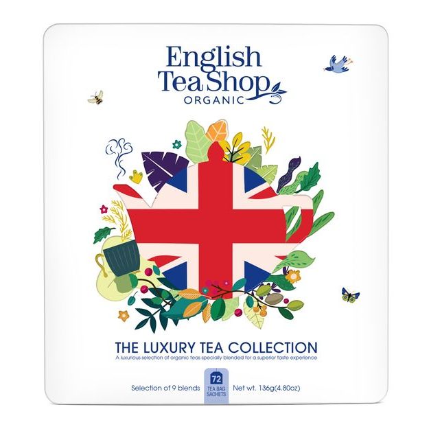 ENGLISH TEA SHOP LUXUSNÍ KOLEKCE ČAJŮ "UNION JACK" 72 KS