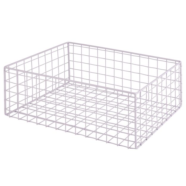 DEPOSIT ÚLOŽNÝ KOVOVÝ KOŠ 34 X 24 CM - SV. FIALOVÁ