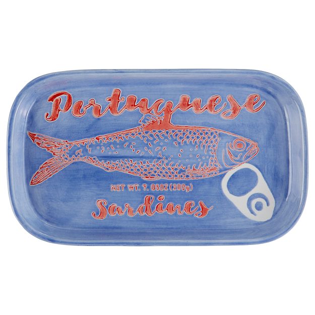 CORAL COAST SERVÍROVACÍ TALÍŘ 27 X 16 CM - MODRÁ