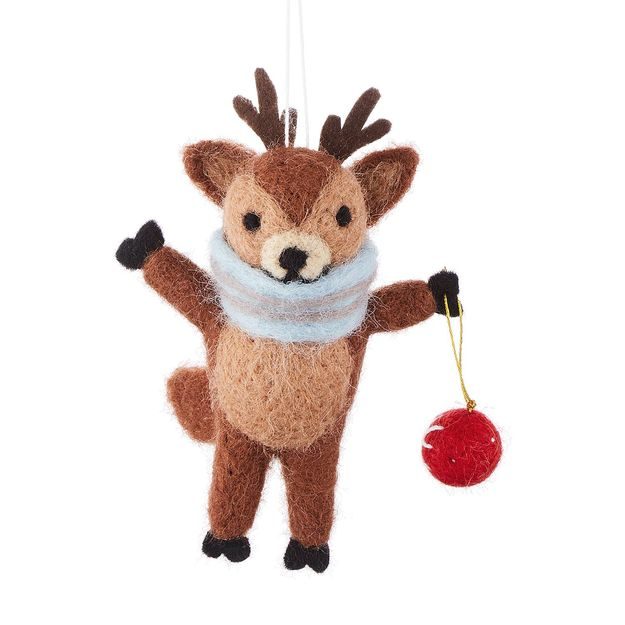 HANG ON PLSTĚNÁ OZDOBA KOLOUŠEK S KOULÍ