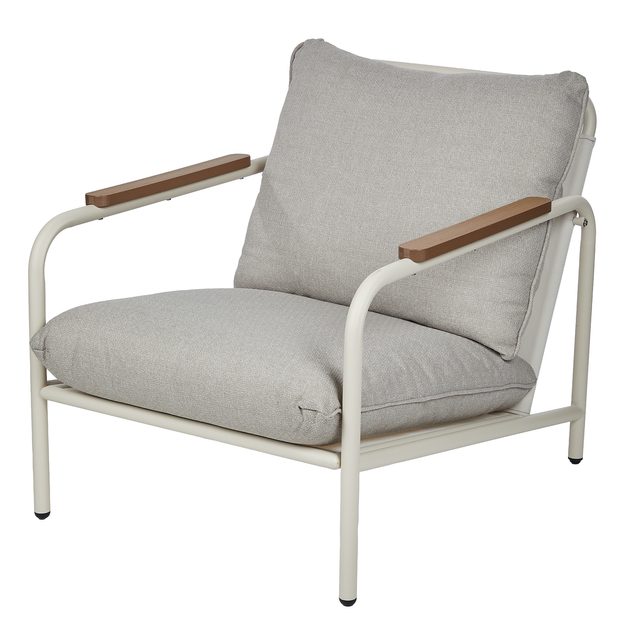 SOULGATE ZAHRADNÍ KŘESLO S POLSTROVÁNÍM - BÉŽOVÁ