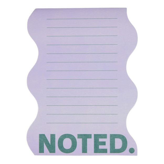 EVERYDAY SAMOLEPICÍ LÍSTEČKY "NOTED" - MODRÁ