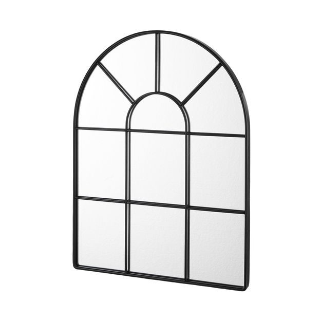 FINESTRA ZRCADLOVÉ OKNO 30 CM - ČERNÁ