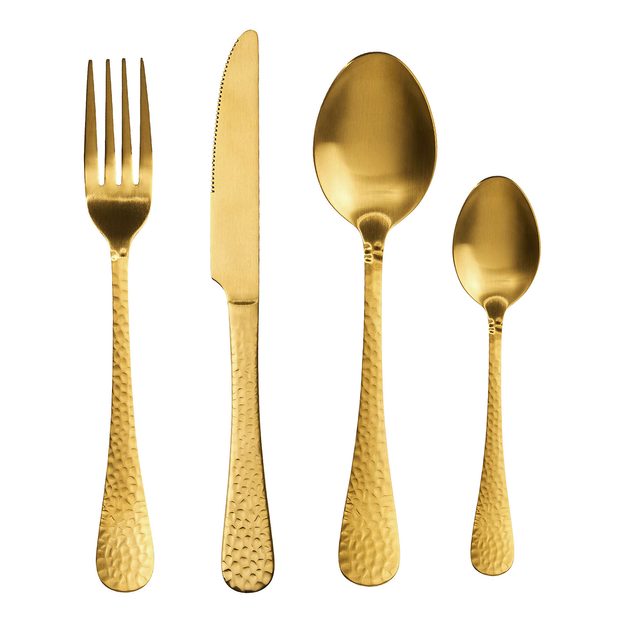 BARONET PŘÍBORY SET 4 KS - ZLATÁ