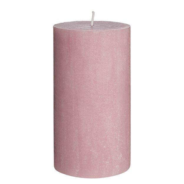 RUSTIC SVÍČKA 13 CM - SV. RŮŽOVÁ
