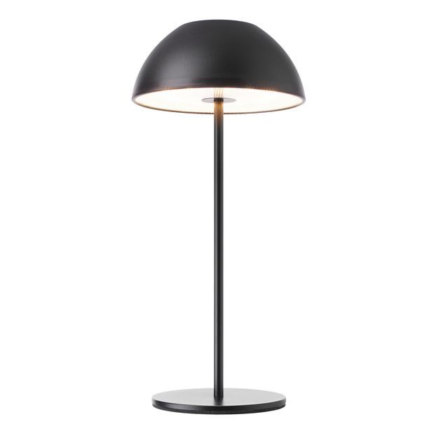 LIGHT UP VENKOVNÍ LAMPA 28 CM - ČERNÁ