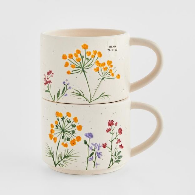 HOME & YOU SADA HRNKŮ LUČNÍ KVĚTY 400 ML 2 KS