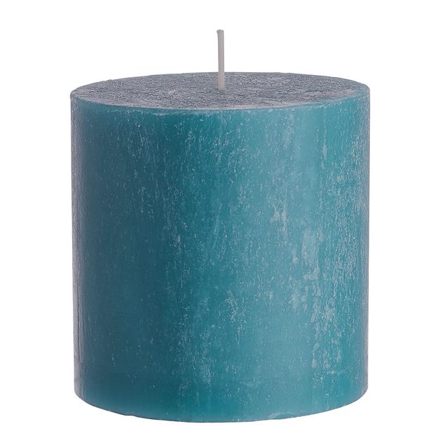 RUSTIC SVÍČKA 10 CM - MODRÁ