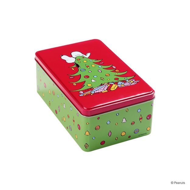 PEANUTS DÓZA HRANATÁ SNOOPY NA STROMĚ MALÁ