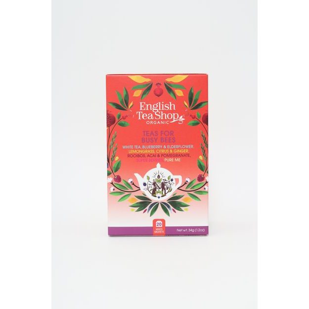ENGLISH TEA SHOP MIX ČAJŮ PRO PILNÉ VČELKY 20 KS