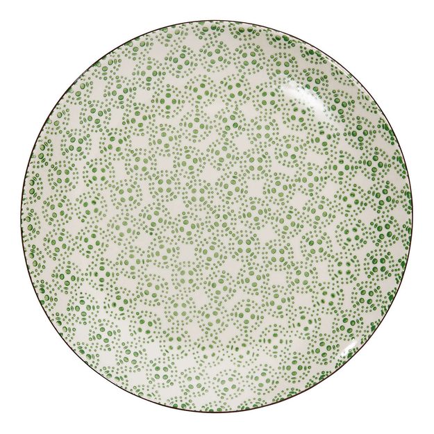 RETRO TALÍŘ 20 CM - ZELENÁ