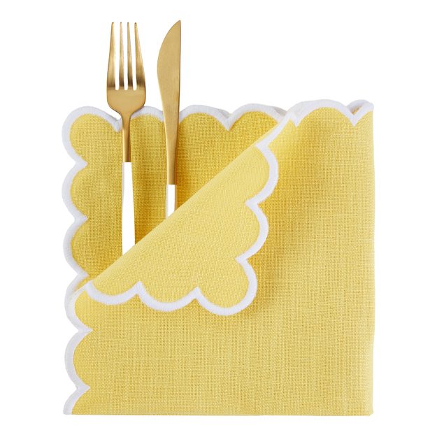 SUMMER CHEER UBROUSEK 42 X 42 CM - ŽLUTÁ