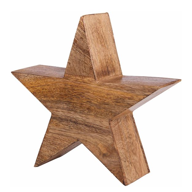 FOREST DŘEVĚNÁ HVĚZDA 19 CM