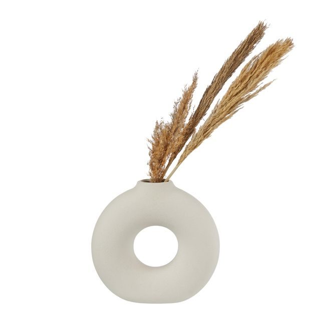 LOOP VÁZA 26 CM - BÉŽOVÁ