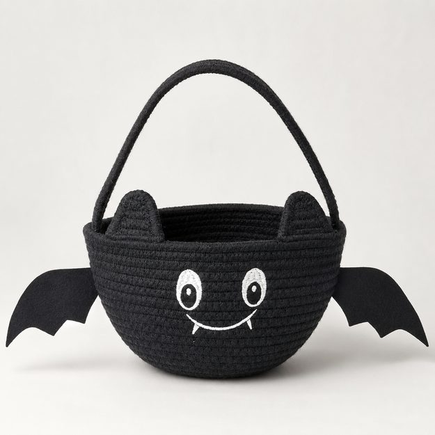 TRICK OR TREAT KOŠÍK NETOPÝR