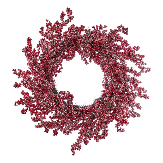 FLORISTA VĚNEC BOBULE OMRZLÉ 56 CM