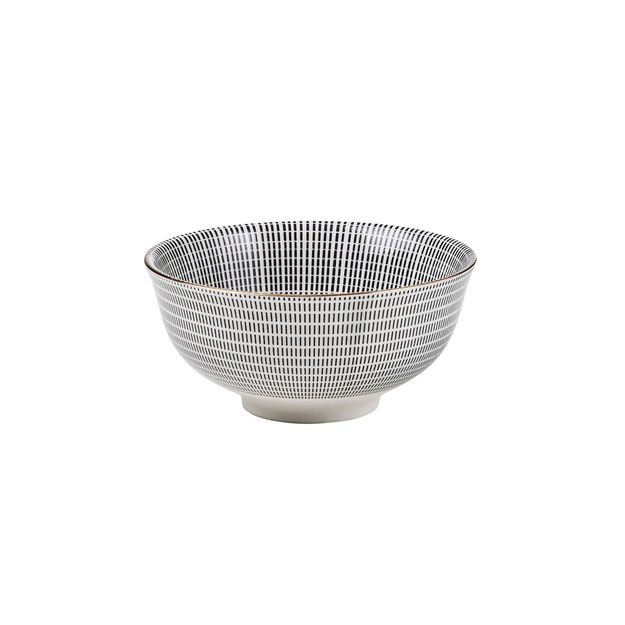 ORNAMENTS MISKA 240 ML - ČERNÁ/ZLATÁ