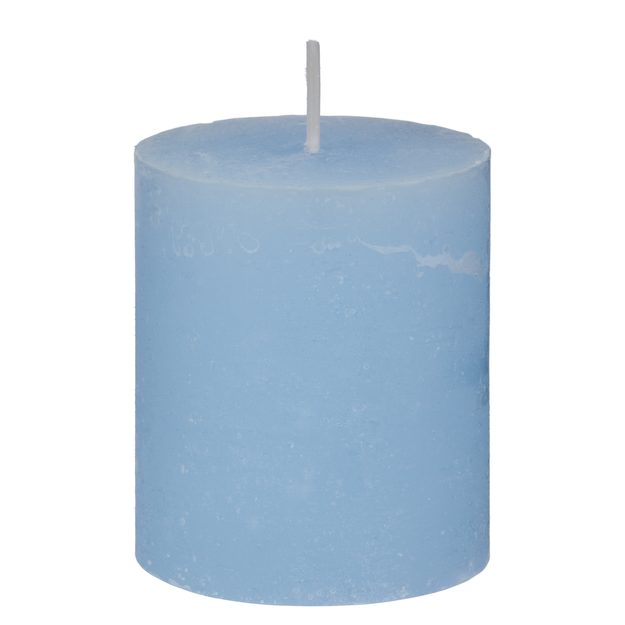 RUSTIC SVÍČKA 8 CM - SV. MODRÁ