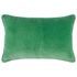 COTTON VELVET Polštář 40 x 60 cm - zelená