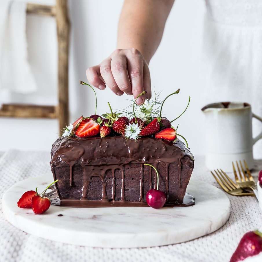 Čokoládový banana bread