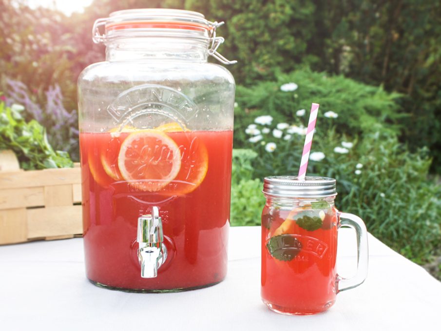 Melounová limonáda s nádechem meduňky