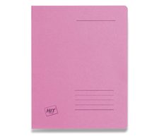 Rýchloviazač papierový A4 HIT OFFICE, ružový