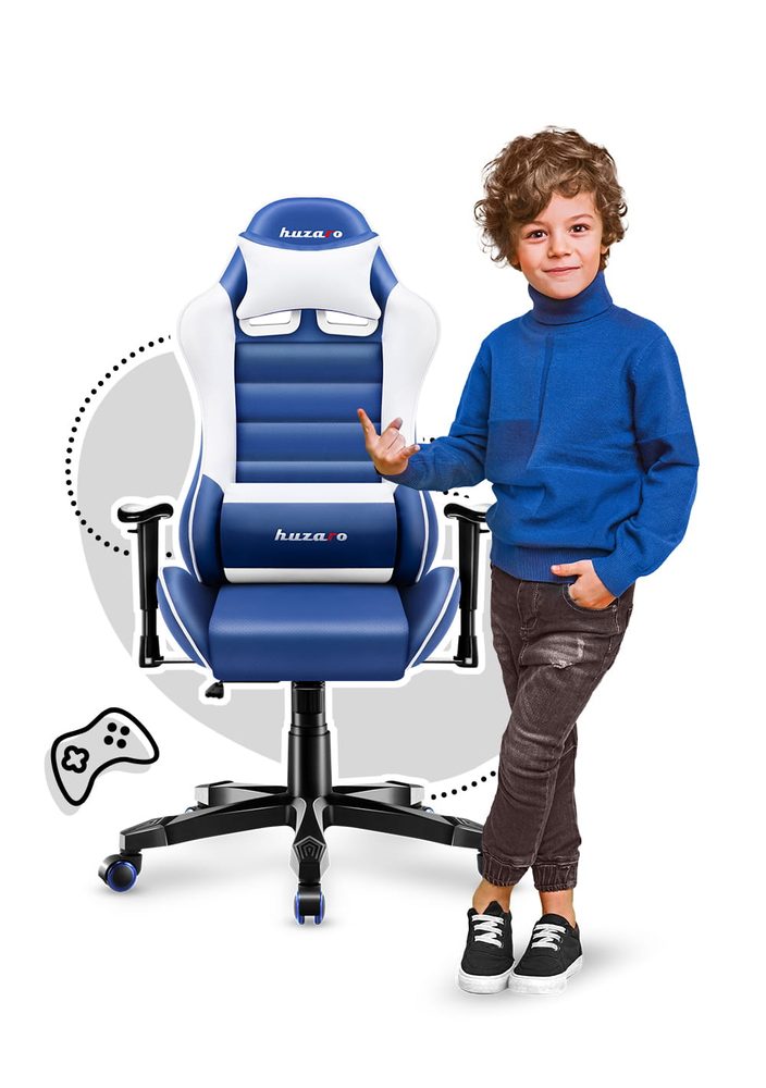 Huzaro Dětská herní židle Ranger 6.0 - modrá