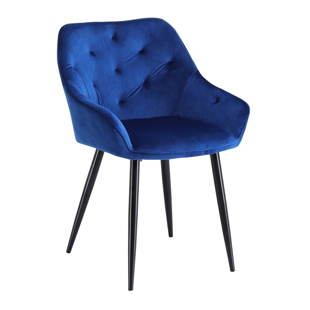 Levně Halmar Jídelní židle K487 - modrá