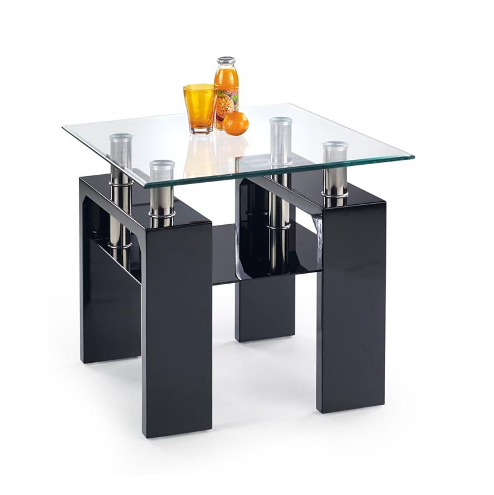 Levně Halmar Konferenční stolek Diana H, čtvercový - černá