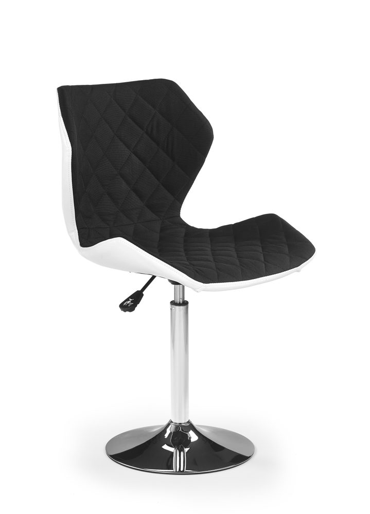 Levně Halmar Barová židle Matrix 2, bílá/černá