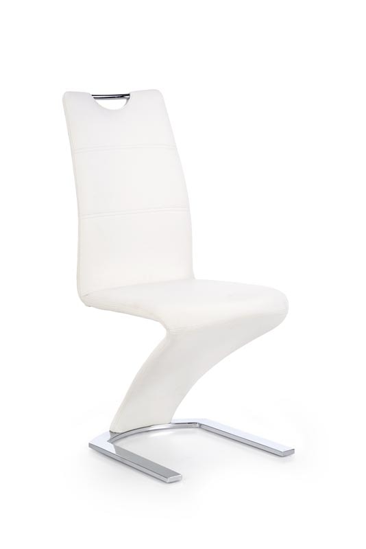 Levně Halmar Jídelní židle K291, bílá