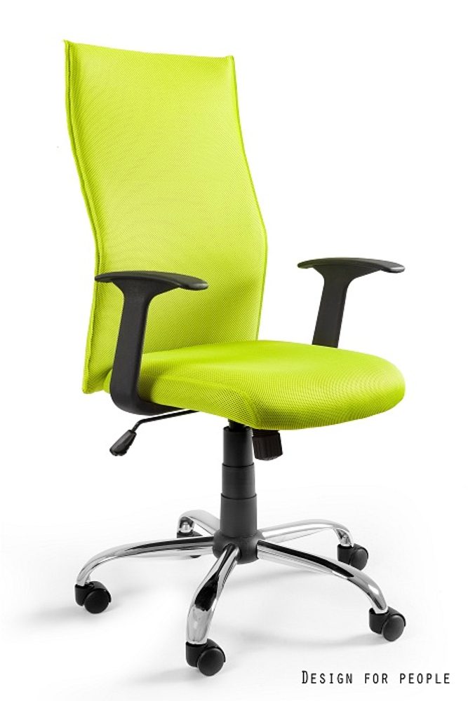 Levně UNIQUE Kancelářská židle Black on Black - zelená