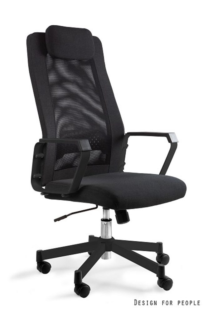 Levně UNIQUE Kancelářská židle Fox 1 - černá
