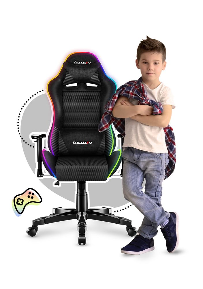 Levně Huzaro Dětská herní židle Ranger 6.0 s LED osvětlením