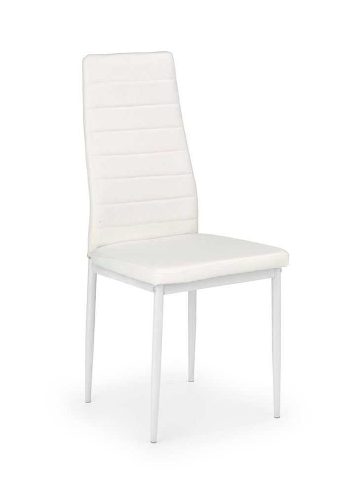 Levně Halmar Jídelní židle K70 - bílá