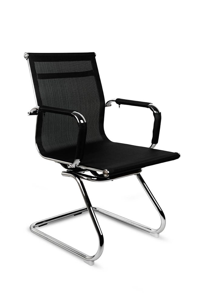 Levně ADK TRADE s.r.o. Konferenční židle ADK Factory Skid, černá