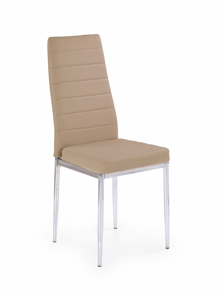 Levně Halmar Jídelní židle K70C new, tmavě béžová