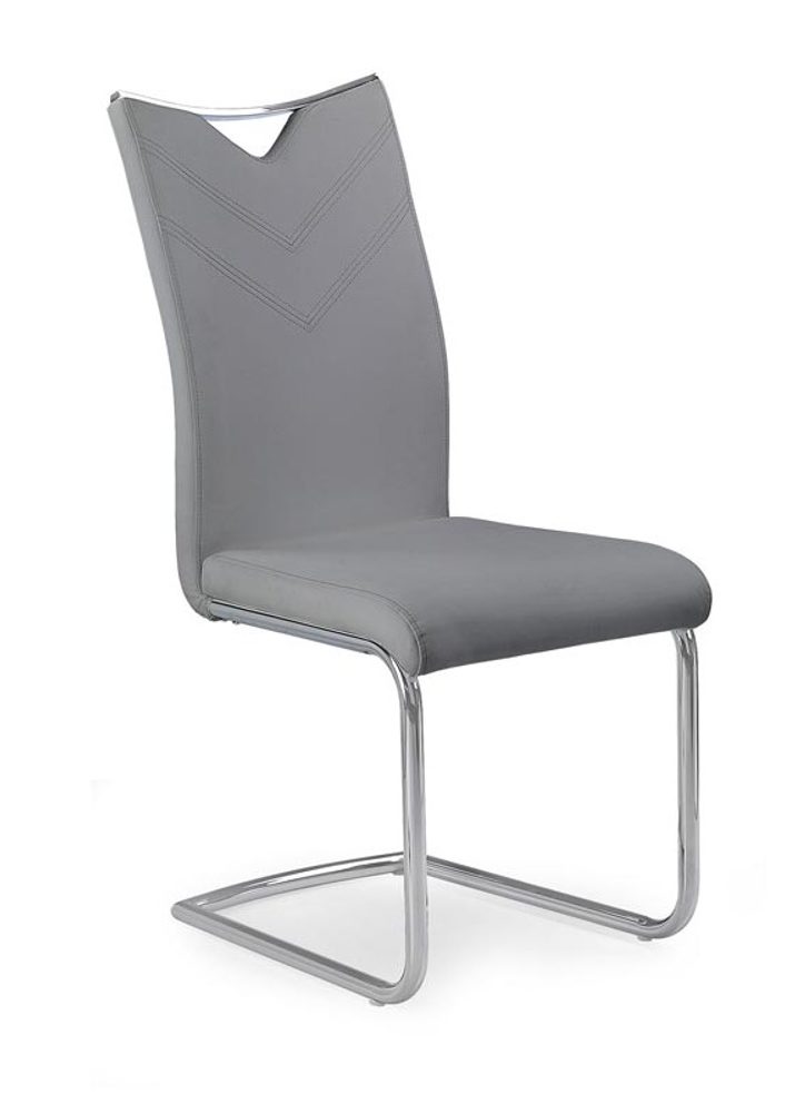Levně Halmar Jídelní židle K224, šedá