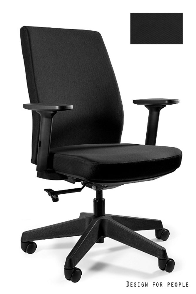 Levně UNIQUE Kancelářská židle Work - černá