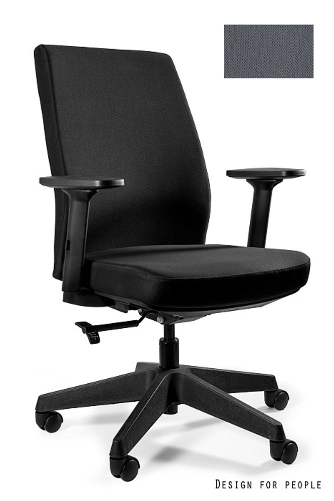 Levně UNIQUE Kancelářská židle Work - tmavě šedá