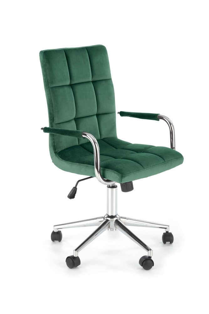 Halmar Dětská židle Gonzo 4, tmavě zelená