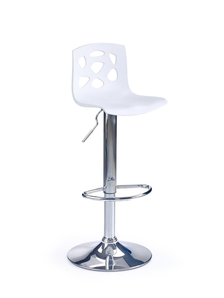 Levně Halmar Barová židle H-48, bílá
