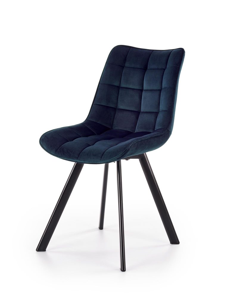 Levně Halmar Jídelní židle K332 - tmavě modrá