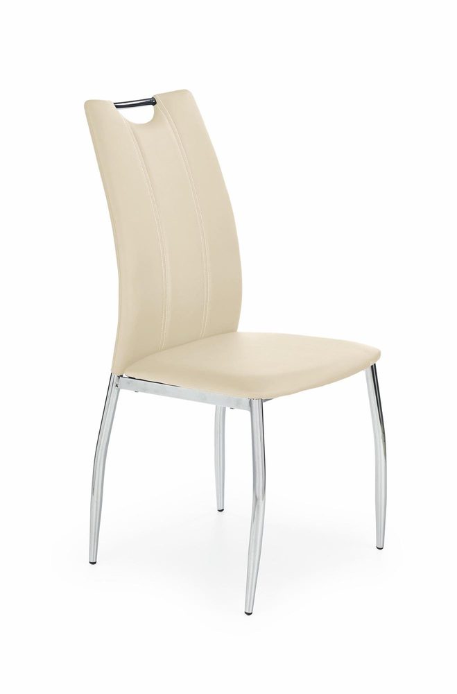 Levně Halmar Jídelní židle K187 - béžová