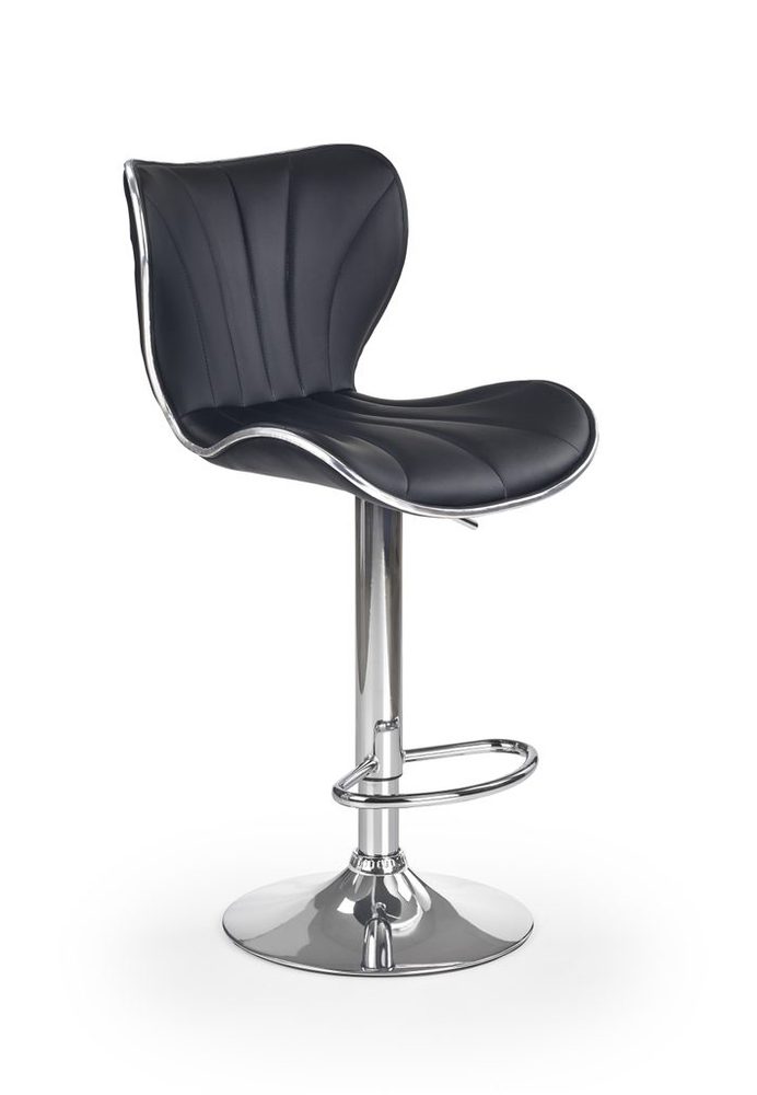 Levně Halmar Barová židle H-69, černá