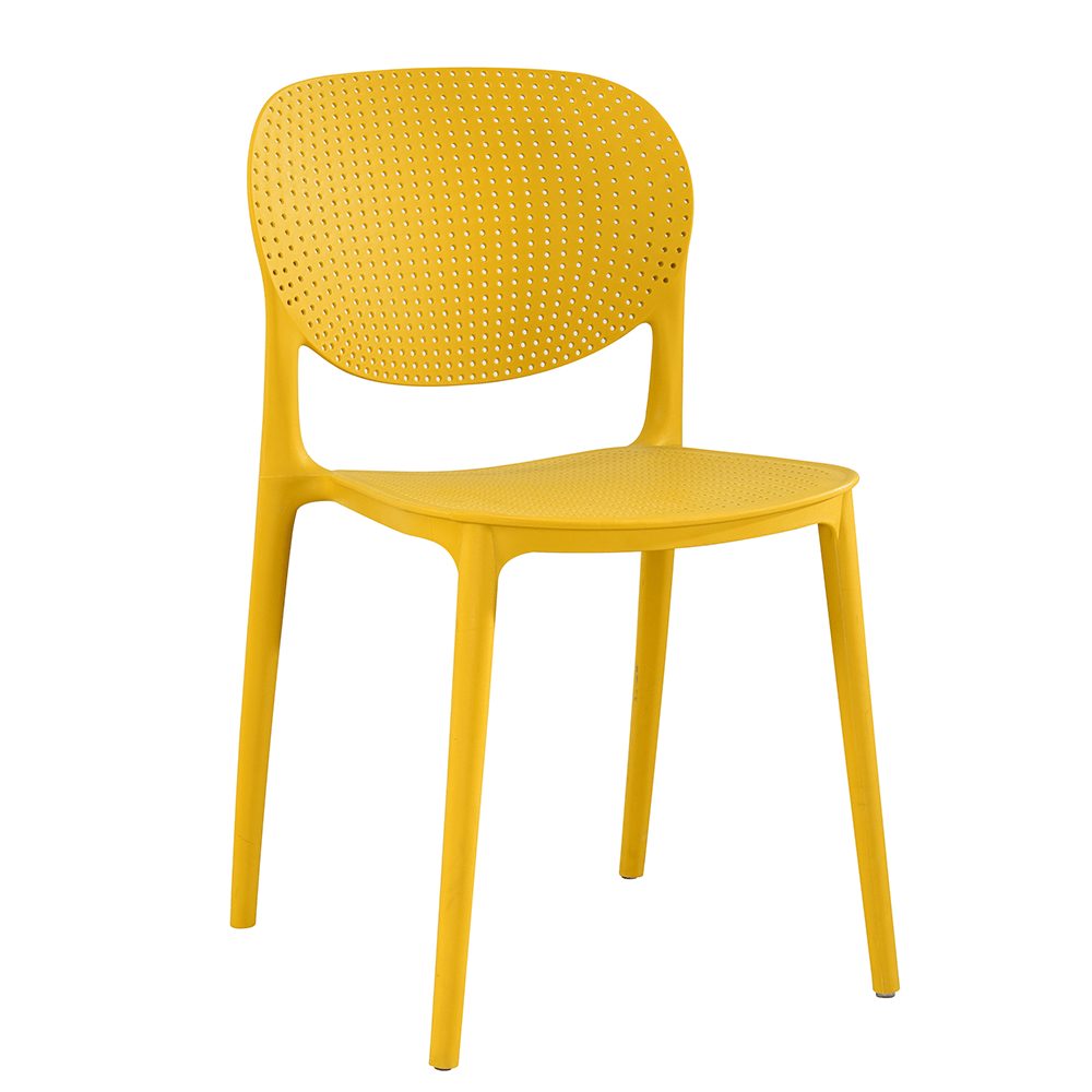 Levně Tempo Kondela Zahradní židle Fedra new, žlutá